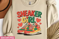 Sneaker Girl PNG, Black History Month Sublimation Product Image 2