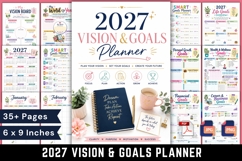 2027 Vision &amp; Goals Planner Product Image 1