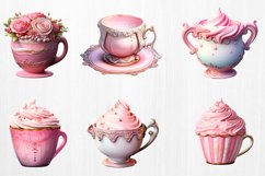Coffee Latte Cups Valentine Clipart Sublimation Product Image 2