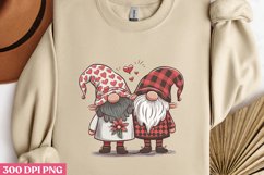 Chef Gnome Valentine&#039;s Day PNG, Cozy Valentine Sublimation P Product Image 2