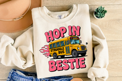 Hop in Bestie Svg | Svg Cut File | Shirt Svg Product Image 2