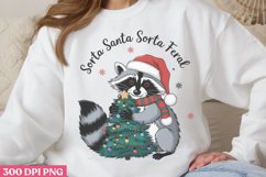 Sorta santa sorta feral PNG, Funny Sarcastic Sub Product Image 2