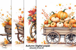 Autumn digital paper Product Image 1