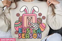 Easter Season PNG, Retro Easter Sublimation PNG Product Image 1