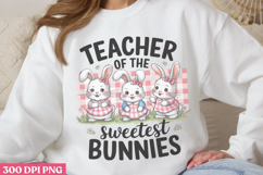 Retro Teacher Easter Sublimation Bundle PNG Product Image 6