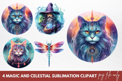Magic And Celestial Sublimation Clipart Product Image 1