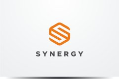 Synergy - Letter S Hexagon Logo Template Product Image 1