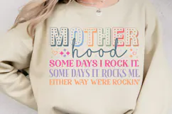 Mother Hood SVG, Funny Sarcastic Mom SVG, Mother Hood PNG Product Image 2