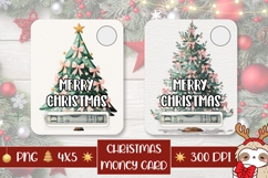 Cute Christmas Tree Money Card, Christmas Gift Cards Product Image 1