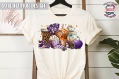 American football mom Sublimation design Coffee PNG Product Image 2