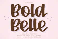 Bold Belle - Handwritten Script Font Product Image 1