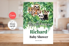 Baby Shower Welcome Sign Template 191 Product Image 2