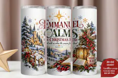 More Wonder Less Worry Christmas PNG, Jesus Christmas Nativi Product Image 2
