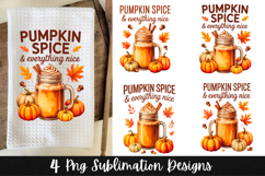 Autumn Pumpkin Patch, Fall Kitchen Towel, Pumpkin Spice Product Image 1