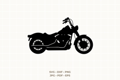 Motorcycle SVG | Bike Silhouette Cut File | Motorbike PNG Product Image 1
