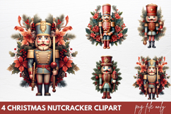 Christmas Nutcracker Clipart PNG Product Image 1