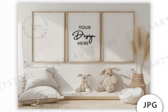 Frames Mockup, Baby Room Mockup JPG Product Image 1
