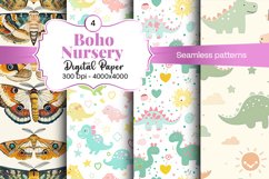 Nursery Boho digital paper Seamless backgrounds Product Image 7