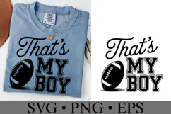 That's my boy Svg | Sport Svg | Shirt Svg Product Image 1