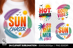 Sun Chaser Summer Clipart PNG Product Image 1
