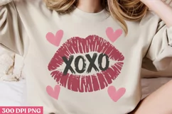 Xoxo PNG, Valentines Day Sublimation PNG Product Image 2