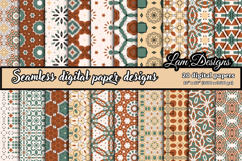Geometric Seamless digital papers, Seamless pattern Product Image 1