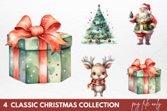 Classic Christmas Collection Sublimation PNG Product Image 1