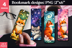 Fairy Fox Bookmark PNG celestial fox magical bookmark Product Image 1