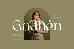 Gadhen - Modern Aesthetic Font Product Image 1