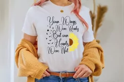 Your wings were ready but our hearts were not SVG, Sunflower Product Image 1
