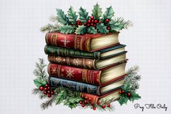 Christmas Books Clipart PNG Product Image 1