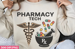 Pharmacy tech PNG, Pharmacy Technician Sublimation PNG Product Image 1