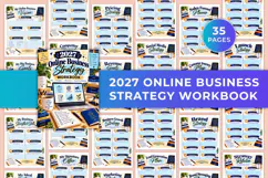 2027 Online Business Strategy Workbook Kdp interiors Product Image 1