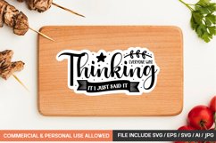 Everyone Was Thinking It I Just Said It Sticker Design Product Image 1