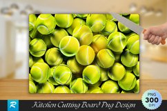 Tennis Balls Cutting Board Sublimation Design Product Image 1