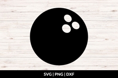 Bowling Ball SVG, Bowling SVG Product Image 1