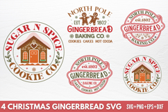 Christmas Gingerbread SVG Product Image 1