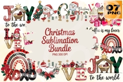 Christmas Sublimation Bundle PNG 300 DPI Product Image 1