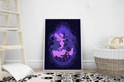 Fairy and fairy tale papercut / Fairy paper cut Product Image 2