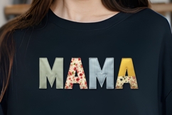 Vol. 10 Patchwork Fabric Mama - PNG Product Image 1