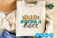 Father's day retro SVG Design Product Image 2