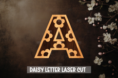 Daisy ABC Laser Cut Alphabet Design Product Image 2