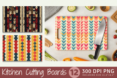 Knitted Sweater Cutting Boards sublimation Design Product Image 1