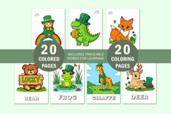 St Patrick's Day Coloring Pages for Kids Product Image 2