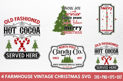 Farmhouse Vintage Christmas SVG Product Image 1