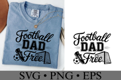 Football Dad Free Svg | Sport Svg | Shirt Svg Product Image 1
