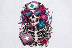 Funny Skeleton Messy CLIPART PNG Product Image 1