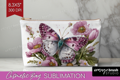 Magical Forest Cosmetic Bag - Fantasy Makeup Bag PNG Product Image 1