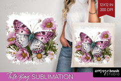 Magical Forest Tote Bag - Fantasy Tote Bag PNG Sublimation Product Image 1