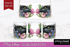 Magical Forest Mug Wrap - Fantasy Mug PNG Sublimation Product Image 1